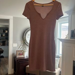 NWOT SHEIN waffle knit dress SP